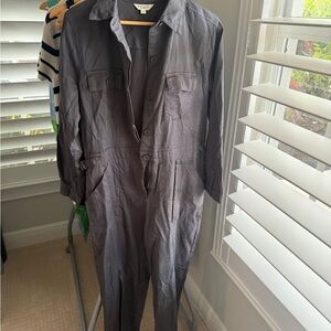 Max Studio Slate Gray Jumpsuit